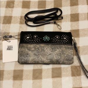 NWT American Bling Studded Crossbody